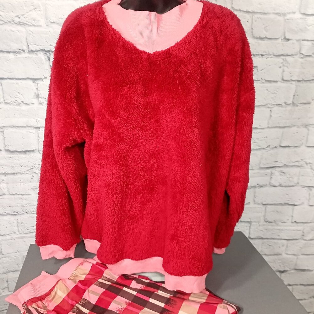 Cuddl Duds Sherpa Lounge Sleepwear NWOT Fuzzy Warm